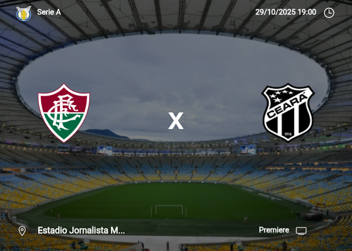 Fluminense x Ceara: Informações da partida | 29/10/2025