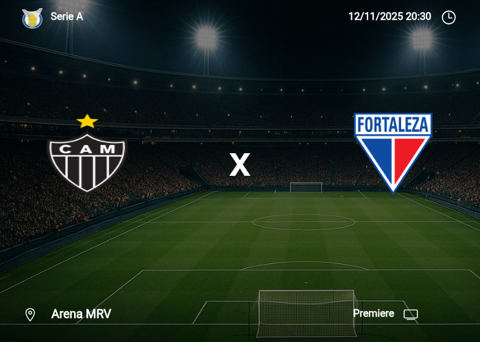 Atletico-MG x Fortaleza EC: Informações da partida | 12/11/2025