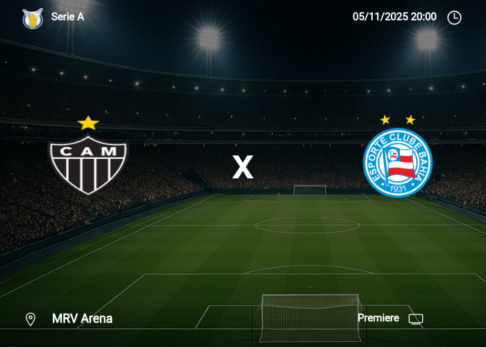 Atletico-MG x Bahia: Informações da partida | 05/11/2025