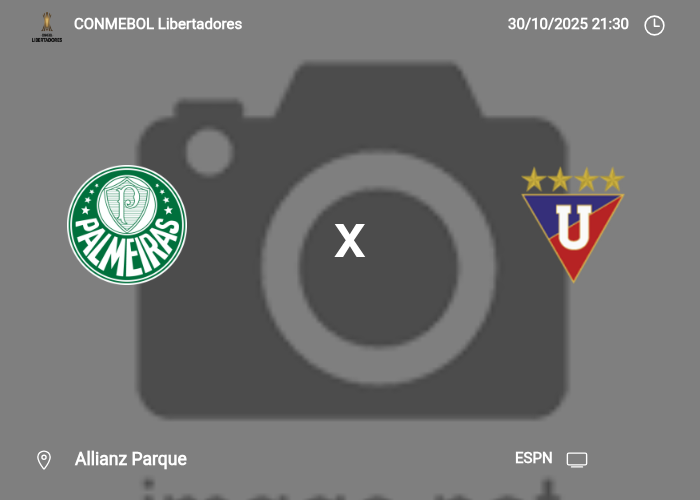 Palmeiras x LDU de Quito: Informações da partida | 30/10/2025