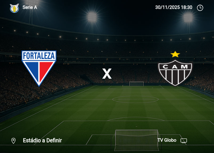 Fortaleza EC x Atletico-MG: Informações da partida | 30/11/2025