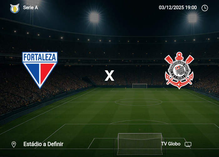 Fortaleza EC x Corinthians: Informações da partida | 03/12/2025