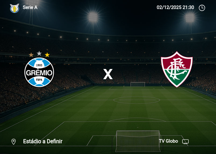Gremio x Fluminense: Informações da partida | 02/12/2025