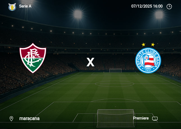 Fluminense x Bahia: Informações da partida | 07/12/2025