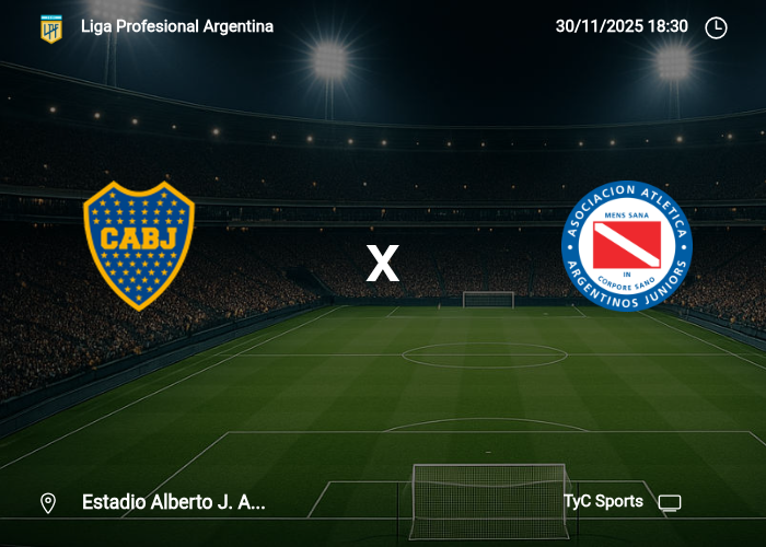 Boca Juniors vs Argentinos JRS: Información del juego | 30/11/2025