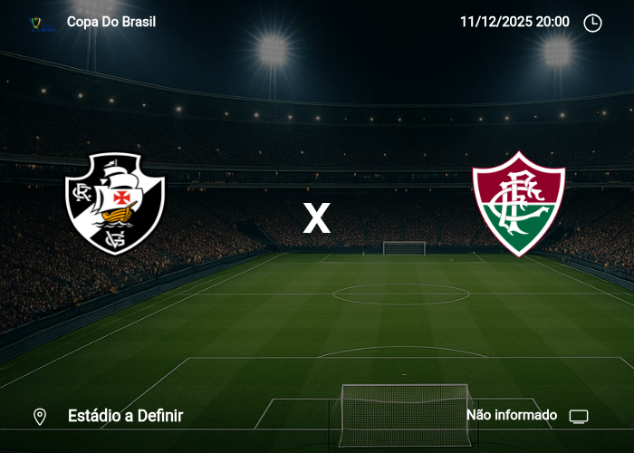 Vasco DA Gama x Fluminense: Informações da partida | 11/12/2025