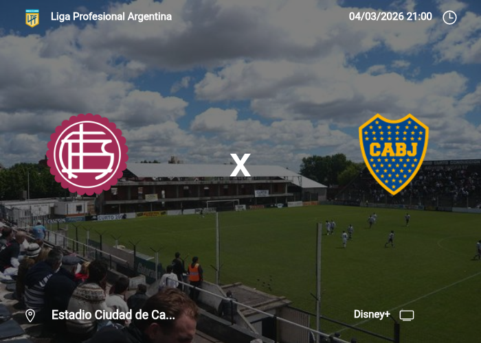 Lanus vs Boca Juniors: Información del juego | 04/03/2026