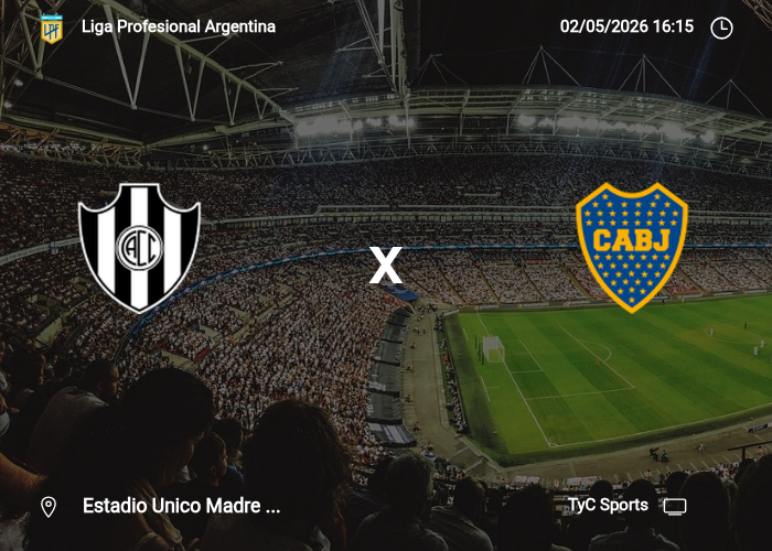 Central Cordoba de Santiago vs Boca Juniors: Información del juego | 02/05/2026