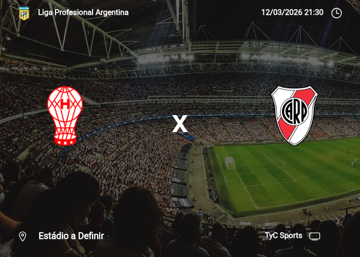 Huracan vs River Plate: Información del juego | 12/03/2026