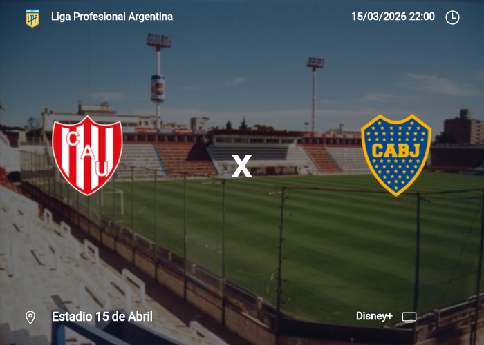 Union Santa Fe vs Boca Juniors: Información del juego | 15/03/2026