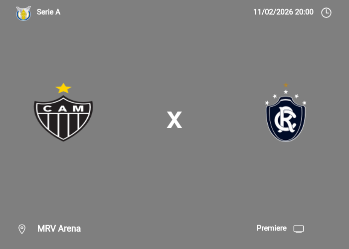 Atletico-MG x remo: Informações da partida | 11/02/2026