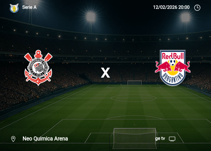 Corinthians x RB Bragantino: Informações da partida | 12/02/2026