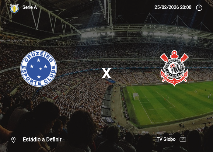 Cruzeiro x Corinthians: Informações da partida | 25/02/2026