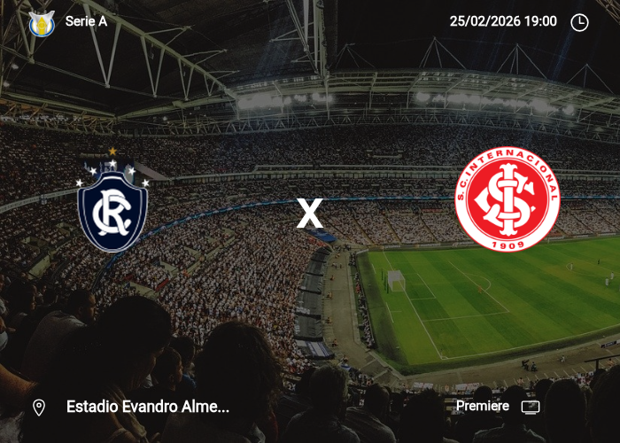 remo x Internacional: Informações da partida | 25/02/2026