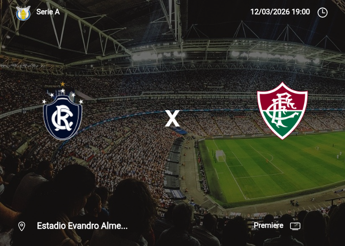 Remo x Fluminense: Informações da partida | 12/03/2026