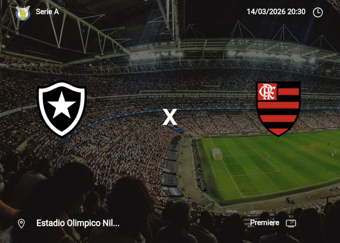 Botafogo x Flamengo: Informações da partida | 14/03/2026
