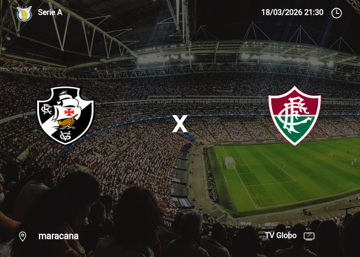 Vasco DA Gama x Fluminense: Informações da partida | 18/03/2026