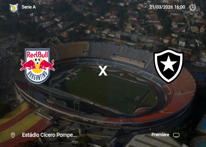 RB Bragantino x Botafogo: Informações da partida | 21/03/2026