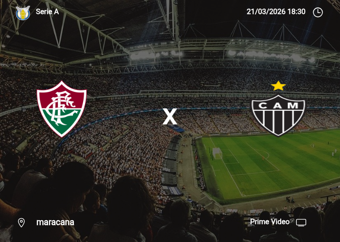 Fluminense x Atletico-MG: Informações da partida | 21/03/2026