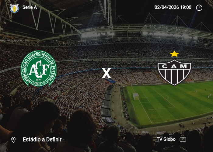 Chapecoense-sc x Atletico-MG: Informações da partida | 02/04/2026