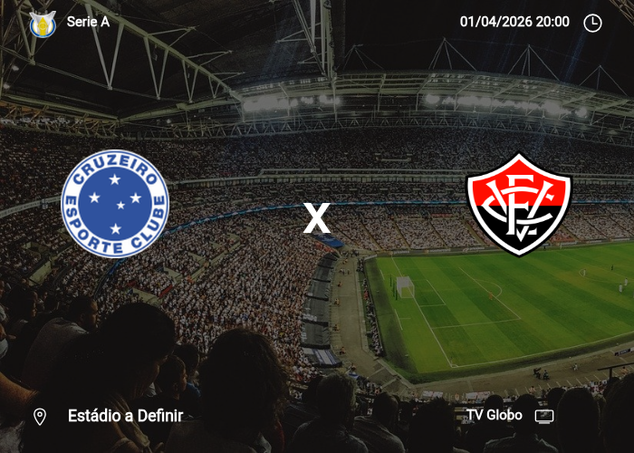 Cruzeiro x Vitoria: Informações da partida | 01/04/2026