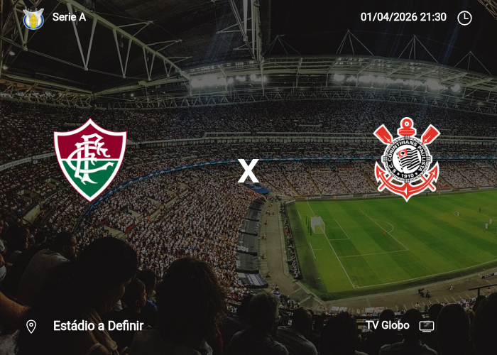Fluminense x Corinthians: Informações da partida | 01/04/2026