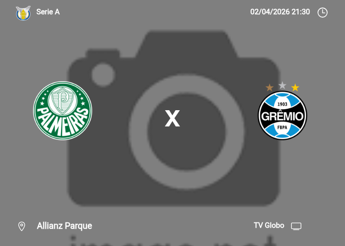 Palmeiras x Gremio: Informações da partida | 02/04/2026