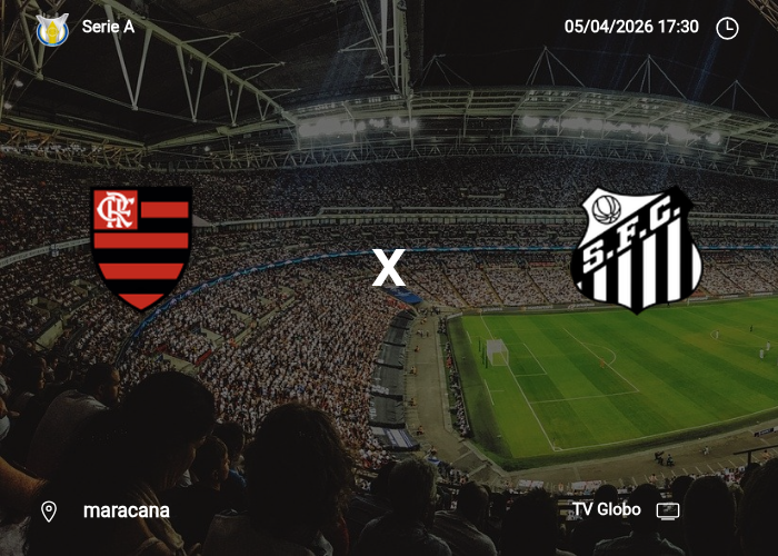 Flamengo x Santos: Informações da partida | 05/04/2026