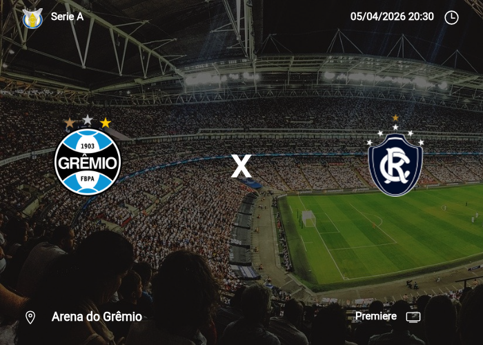 Gremio x remo: Informações da partida | 05/04/2026