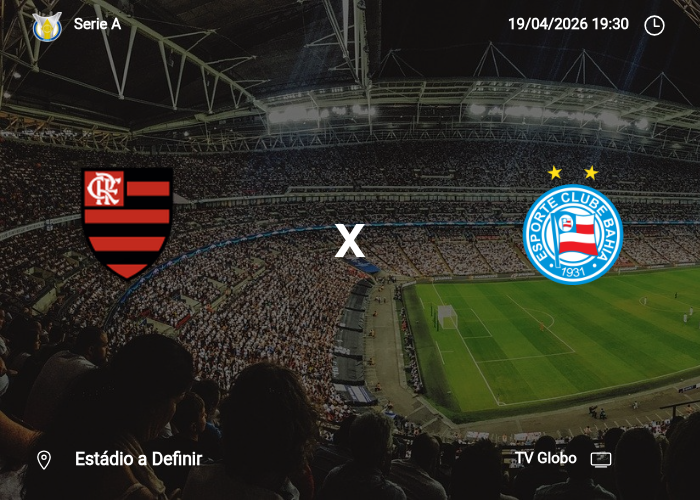 Flamengo x Bahia: Informações da partida | 19/04/2026
