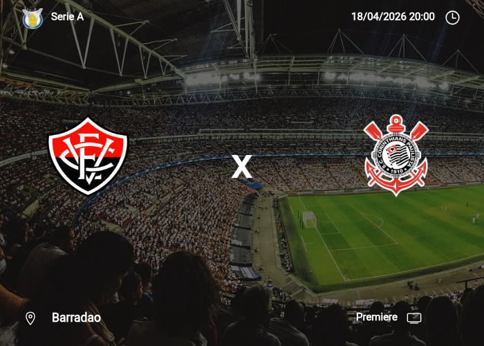 Vitoria x Corinthians: Informações da partida | 18/04/2026