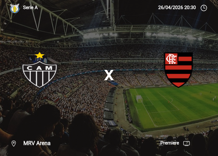 Atletico-MG x Flamengo: Informações da partida | 26/04/2026