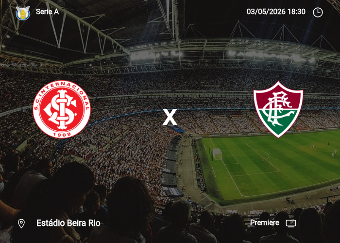 Internacional x Fluminense: Informações da partida | 03/05/2026
