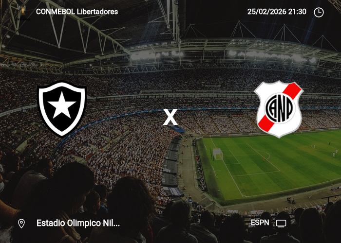 Botafogo x Nacional Potosí: Informações da partida | 25/02/2026