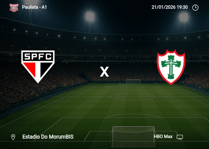 Sao Paulo x Portuguesa: Informações da partida | 21/01/2026