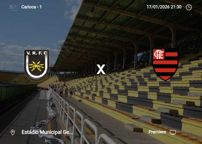 Volta Redonda x Flamengo: Informações da partida | 17/01/2026