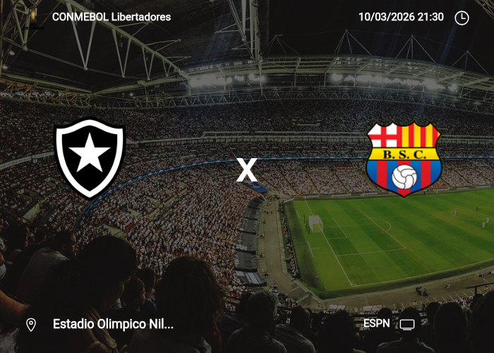 Botafogo x Barcelona SC: Informações da partida | 10/03/2026
