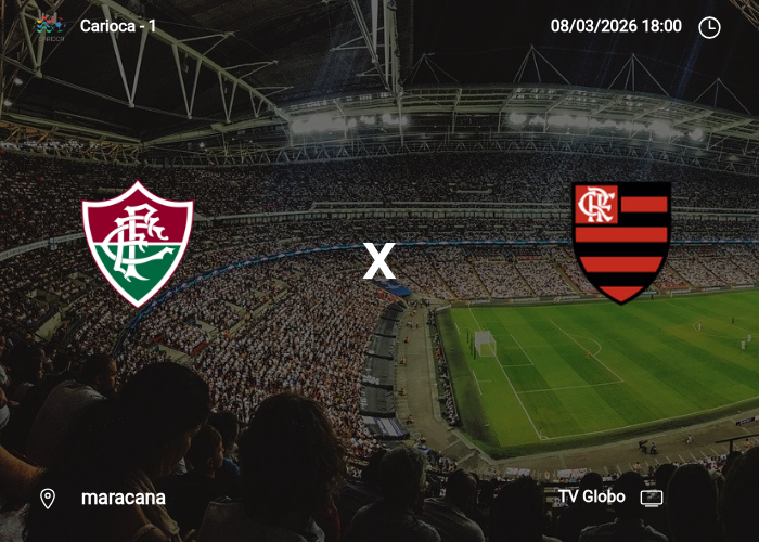 Fluminense x Flamengo: Informações da partida | 08/03/2026