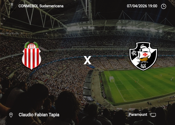 Barracas Central x Vasco DA Gama: Informações da partida | 07/04/2026