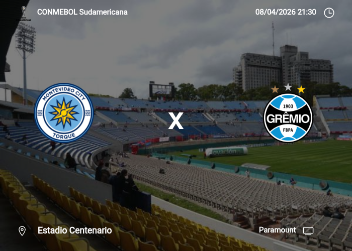 Atletico Torque x Gremio: Informações da partida | 08/04/2026