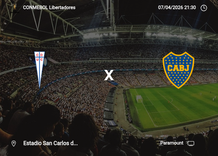 U. Catolica vs Boca Juniors: Información del juego | 07/04/2026