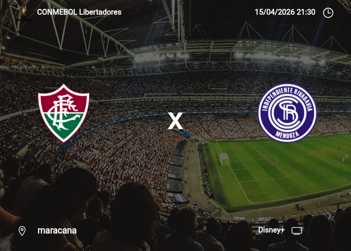 Fluminense x Independ. Rivadavia: Informações da partida | 15/04/2026
