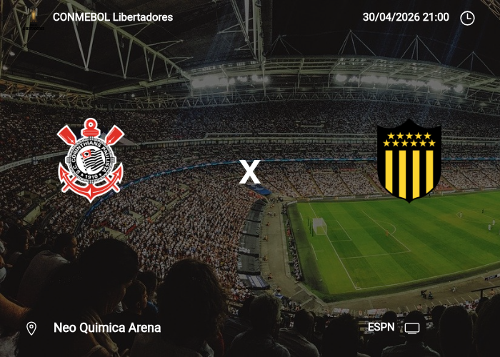 Corinthians x Penarol: Informações da partida | 30/04/2026