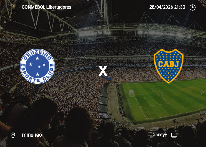 Cruzeiro vs Boca Juniors: Información del juego | 28/04/2026