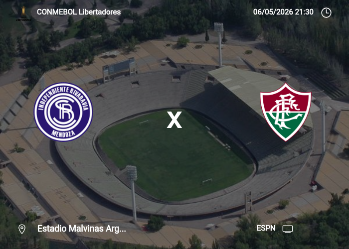 Independ. Rivadavia x Fluminense: Informações da partida | 06/05/2026