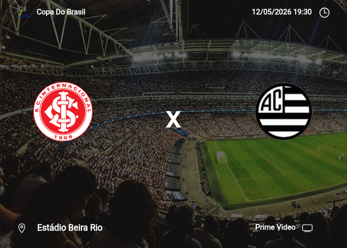 Internacional x Athletic Club: Informações da partida | 12/05/2026