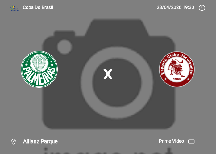 Palmeiras x Jacuipense: Informações da partida | 23/04/2026