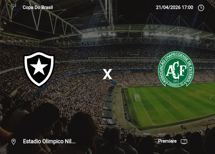 Botafogo x Chapecoense-sc: Informações da partida | 21/04/2026